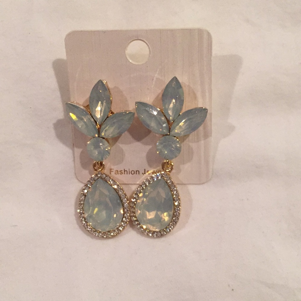 Blue earrings